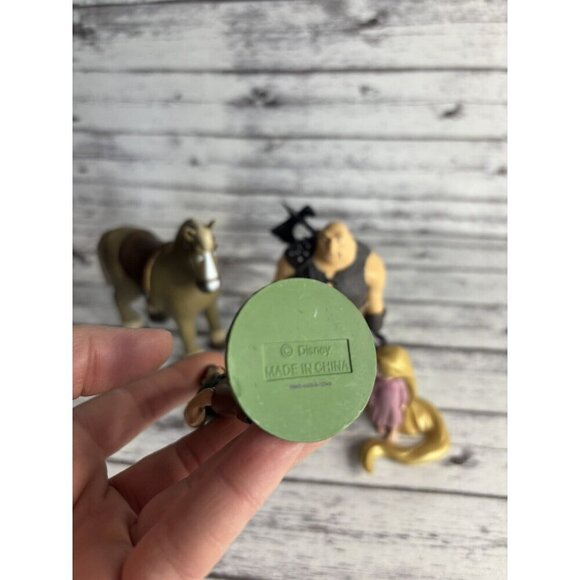 Disney Tangled Rapunzel PVC Plastic Figurines Cake Toppers Toys Lot Of 5 - Picture 6 of 11